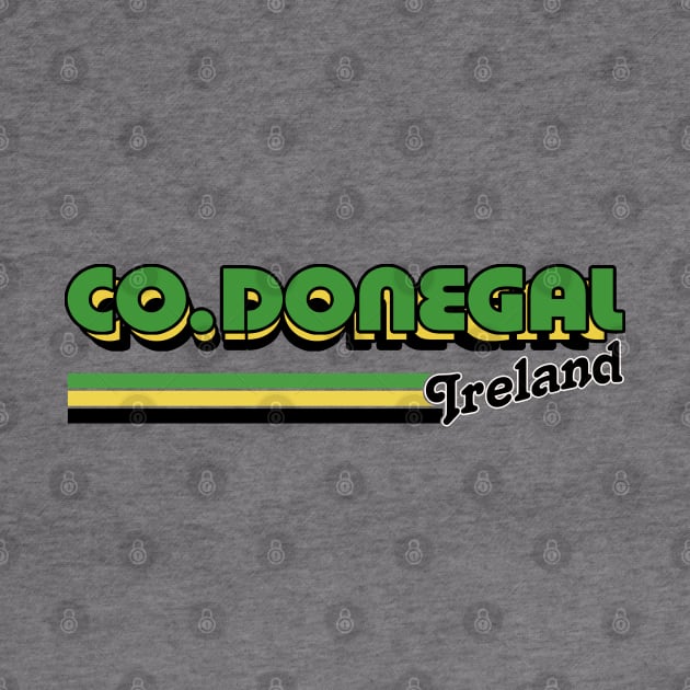 County Donegal / Irish Retro County Pride Design by feck!